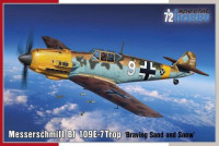 Special Hobby SH72462 Bf 109E-7 Trop 'Braving Sand and Snow' 1/72