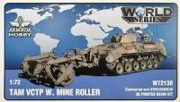Armada Hobby W72138 TAM VCTP w/ Mine Roller (3D Print.resin kit) 1/72