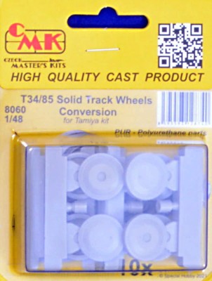 CMK 8060 T-34/85 Solid Track Wheels Conversion (TAM) 1/48
