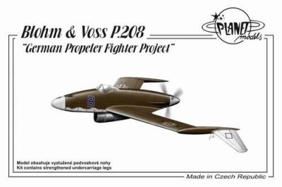 Planet Models PLT188 Blohm Voss P.208 &quot;German Propeler Fighter Pro 1/72