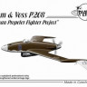 Planet Models PLT188 Blohm Voss P.208 "German Propeler Fighter Pro 1/72