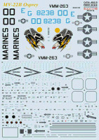 Print Scale C48215 MV-22B Osprey Part 2 (wet decals) 1/48