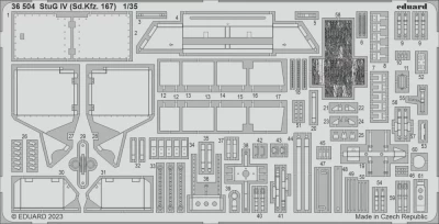 Eduard 36504 SET StuG IV (Sd.Kfz. 167) (ZVE) 1/35