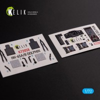 Reskit K72058 HH-65A/B Dolphin interior 3D decals (DREAM) 1/72
