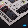 Reskit K72058 HH-65A/B Dolphin interior 3D decals (DREAM) 1/72