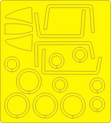 New Ware NWA-M0157 1/48 Mask F-14A Tomcat BASIC (ITAL 2667)