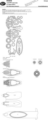 New Ware NWA-M1129 Mask A-10C EXPERT (ACAD 12348) 1/48