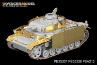 Voyager Model PE35337 Фототравление WWII Pz.KPfw. III Ausf N Late Version (For DRAGON 6474) 1/35