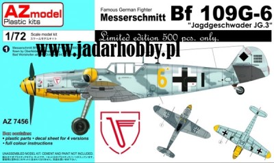 AZ model 74056 Messerschmitt Bf 109G-6 &quot;JG.3&quot; 1/72