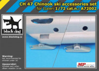 BlackDog A72002 CH-47 Chinook ski accessories set (ITAL) 1/72