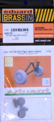 Eduard 632179 SIN 1/32 DH.82A Tiger Moth wheels (ICM) 1/32