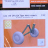 Eduard 632179 SIN 1/32 DH.82A Tiger Moth wheels (ICM) 1/32