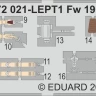 Eduard 3DL72021 Fw 190A-5 SPACE (EDU) 1/72