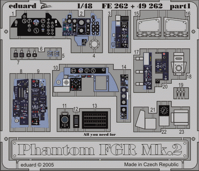 Eduard 49262 Phantom FGR Mk.2 HAS/REV