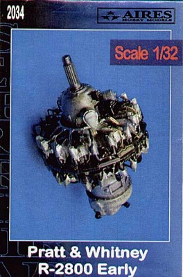Aires 2034 U. S. Radial engine R-2800(early) 1/32