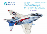 Quinta studio QD48175 F-4B (для модели Tamiya) 3D Декаль интерьера кабины 1/48