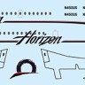 F-rsin Plastic FRP4115 Fokker F-28-1000 Horizon Air 1/144