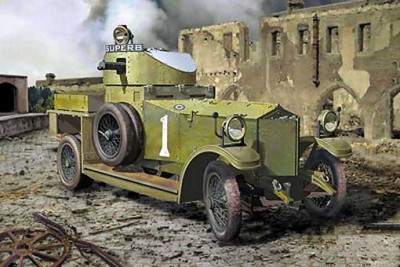 Roden 35803 Rolls-Royce British armored car, Pattern 1914 1/35