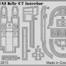 Eduard 49661 IAI Kfir C7 interior S.A.