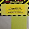 RES-IM RESICM72028 1/72 Canopy Masks for Fouga CM.170 (VALOM)