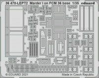 Eduard 36470 SET Marder I on FCM 36 base (ICM) 1/32