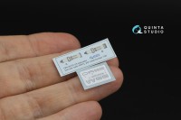 Quinta studio QR+48120 Комплект ремней для истребителя США, до/начало ВМВ (с металлическими пряжками) (для всех моделей) 1/48