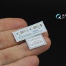 Quinta studio QR+48120 Комплект ремней для истребителя США, до/начало ВМВ (с металлическими пряжками) (для всех моделей) 1/48