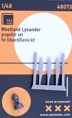 Sbs Model 48073 Westland Lysander - propeller set (EDU/GAVIA) 1/48