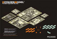 Voyager Model PE35555 Modern US M1A2 SEP Abrams w/TUSK I/II Basic(For TAMIYA35326) 1/35