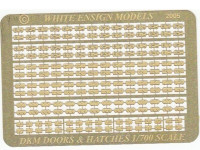 White Ensign Models PE 0764 KRIEGSMARINE DOORS and HATCHES 1/700