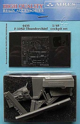 Aires 4436 F-105D Thunderchief cockpit set 1/48