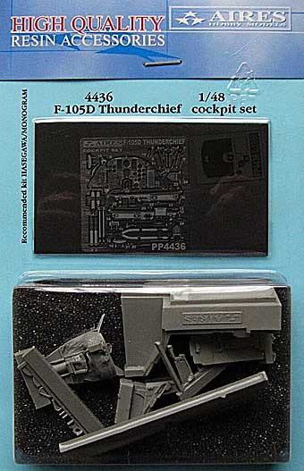 Aires 4436 F-105D Thunderchief cockpit set 1/48