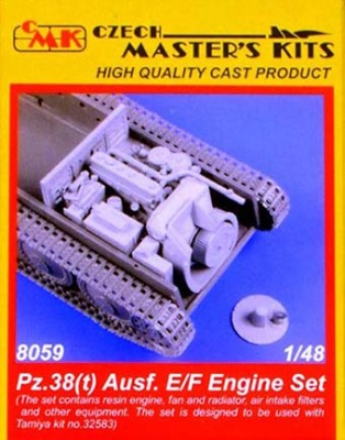 CMK 8059 Pz.38(t) Ausf. E/F Engine Set (TAM) 1/48