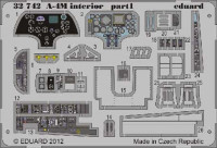 Eduard 32742 1/32 Цветное Фототравление для A-4M interior S.A.