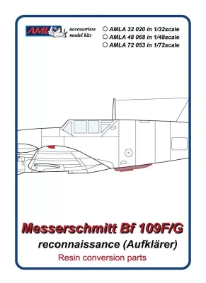 AML AMLA32020 Messerschmitt Bf 109 F/G resin set 1/32