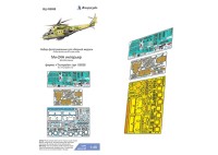 Микродизайн 048068 Ми-24А (Trumpeter) цветные приборные доски 1/48