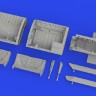 Eduard 672381 MiG-21 wheel bays PRINT (EDU) 1/72