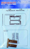 Aires 4760 F-4J Phantom II electronic bay (ZOUKEI-M.) 1/48