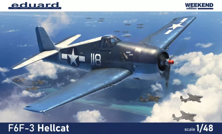 Eduard 84194 F6F-3 Hellcat (Weekend Edition) 1/48