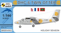 Mark 1 Model MKM144143 DHC-6 Twin Otter, Holiday Season 1/144