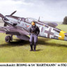 Hasegawa 07447 Messerschmitt Bf109F-6/14 "Hartmann" w/Figure 1/48