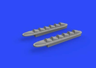 Eduard 648315 Typhoon Mk.I exhaust stacks w/ fairing 1/48