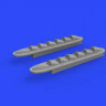 Eduard 648315 Typhoon Mk.I exhaust stacks w/ fairing 1/48