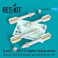 Reskit 72327 CATM-114 Captive Training missile (4 pcs.) 1/72