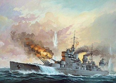 Revell 05016 Английский корабль &quot;H.M.S. King George V&quot; 1/570