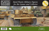 Plastic Soldier WW2V15017 15mm Easy Assembly German Tiger I Tank