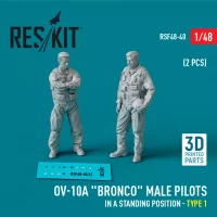 Reskit F48040 OV-10A 'Bronco' male pilots standing Type 1 1/48