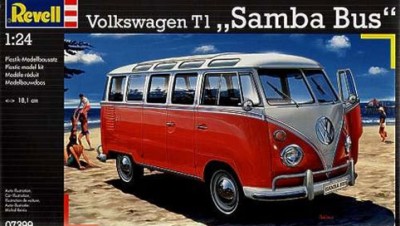 Revell 07399 Автомобиль &quot;VW T1 Samba Bus&quot; 1/24