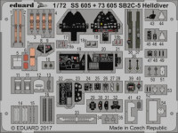 Eduard SS605 SB2C-5 Helldiver 1/72 1/72