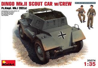 MiniArt 35074 Германский Dingo Mk.II с экипажем